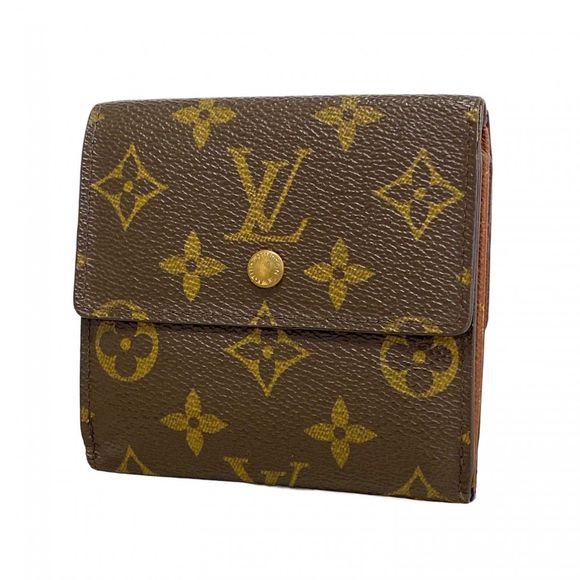 Louis Vuitton Monogram Portefeuille Elise Tri-fold Wallet M61654 Brown  Women's - Picture 1 of 16